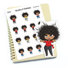 Planner stickers "Zuri" - I'm angry today, S0939/S0948