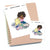 Sort out clothes - Large / Extra large planner stickers "Nia/Brown skin", L0997/XL0997