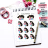 Party time planner stickers, Nia - S0992/S1026, Girlfriends planner stickers