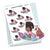 Lazy Day Planner Stickers - Stay Cozy and Organized with Jada Cute and Relaxing Stickers, S1037