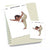 Large planner stickers / Extra large "Jada/Brown skin" - Yoga, L1042/XL1042