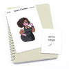 Large planner stickers / Extra large "Jada/Brown skin" - Covid, L1035/XL1035