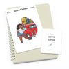 Large planner stickers / Extra large "Jada/Brown skin" - It's time to travel, L1040/XL1040