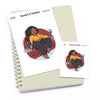 Large planner stickers / Extra large "Jada/Brown skin" - Wine & cheese, L1046/XL1046