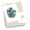 Large planner stickers / Extra large "Jada/Brown skin" - Good evening, L1047/XL1047
