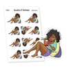 Asian Food Planner Stickers, Nia - S1053/S1067, Takeout Box Planner Stickers