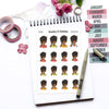 Planner Stickers "Music is life itself", Nia - S1132/S1156, headphones stickers