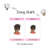 Planner Stickers "Music is life itself", Nia - S1132/S1156, headphones stickers