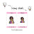 Planner stickers "Jada" - I ran out of money, S1167. Shopping planner stickers