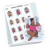 Planner stickers "Jada" - I'm fed up, S1168