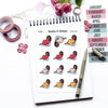 Planner stickers "Jada" - Less stress More chill, S1169