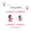 Planner stickers "Jada" - Dumbbell workout, S1170