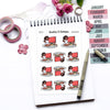 Planner stickers "Jada" - Let's just watch Netflix, S1171
