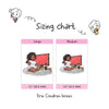 Planner stickers "Jada" - Let's just watch Netflix, S1171