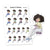 Planner stickers "Knitting", Nia - S1178/S1194, Crochet planner stickers