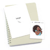 Large planner stickers / Extra large "Jada/Brown skin" - Manicure, L1049/XL1049