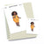 Large planner stickers / Extra large "Jada/Brown skin" - Payday, L1052/XL1052