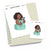 Large planner stickers / Extra large "Jada/Brown skin" - It's wine time, L1095/XL1095