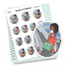 Planner stickers "Jada" - Adventure awaits, S1229