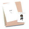 Selfie - Large / Extra large planner stickers "Nia/Brown skin", L1135/XL1135