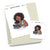 Large planner stickers / Extra large "Jada/Brown skin" - Work from home, L1172/XL1172
