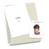 Large planner stickers / Extra large "Jada/Brown skin" - In lingerie, L1173/XL1173