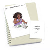 Large planner stickers / Extra large "Jada/Brown skin" - Family budget, L1051/XL1051