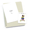 Large planner stickers / Extra large "Jada/Brown skin" - Mopping, L1081/XL1081