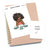 Budget - Large / Extra large planner stickers "Nia/Brown skin", L1088/XL1088