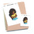 Tenderness - Large / Extra large planner stickers "Nia/Brown skin", L1089/XL1089