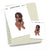 Large planner stickers / Extra large "Jada/Brown skin" - I'm sexy, L1094/XL1094