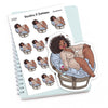 Planner stickers "Jada" - Hello weekend, S1222