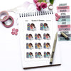 Planner stickers "Jada" - Overworked, S1223