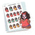 Planner stickers "Jada" - Face care, S1225