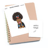 I look great - Large / Extra large planner stickers "Nia/Brown skin", L1211/XL1211