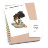 Plan with me - Large / Extra large planner stickers "Nia/Brown skin", L1119/XL1119