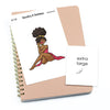 I am Queen - Large / Extra large planner stickers "Nia/Brown skin", L1128/XL1128