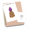 Sexy - Large / Extra large planner stickers "Nia/Brown skin", L1133/XL1133