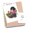 Farmers market - Large / Extra large planner stickers "Nia/Brown skin", L1175/XL1175