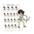 Crossfit Battle Ropes Planner Stickers, Nia - S1235/S1243