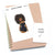 Small black dress - Large / Extra large planner stickers "Nia/Brown skin", L1186/XL1186