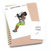 Zipline adventure tour - Large / Extra large planner stickers "Nia/Brown skin", L1187/XL1187