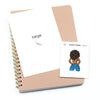 Topless mood - Large / Extra large planner stickers "Nia/Brown skin", L1188/XL1188