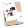 I can do everything - Large / Extra large planner stickers "Nia/Brown skin", L1210/XL1210