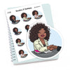 Plan for Success with Negotiation Planner Stickers 'Jada', S1285 | Stay Organized and Achieve Your Goals