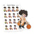 Planning games, practices, and more with our Play Basketball Planner Stickers 'Nia', S1268/S1276