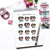 Planner Meet-Up Stickers 'Nia', S1269/S1277 | Perfect Planner Stickers for your Next Planning Party