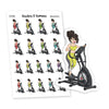 Get Fit with Orbitrek Planner Stickers 'Nia', S1298/S1314: Track Your Workouts and Achieve Your Fitness Goals