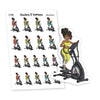 Get Fit with Orbitrek Planner Stickers 'Nia', S1298/S1314: Track Your Workouts and Achieve Your Fitness Goals