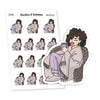 Relax with a Cup of Coffee, Planner Stickers, Nia - S1319/S1329